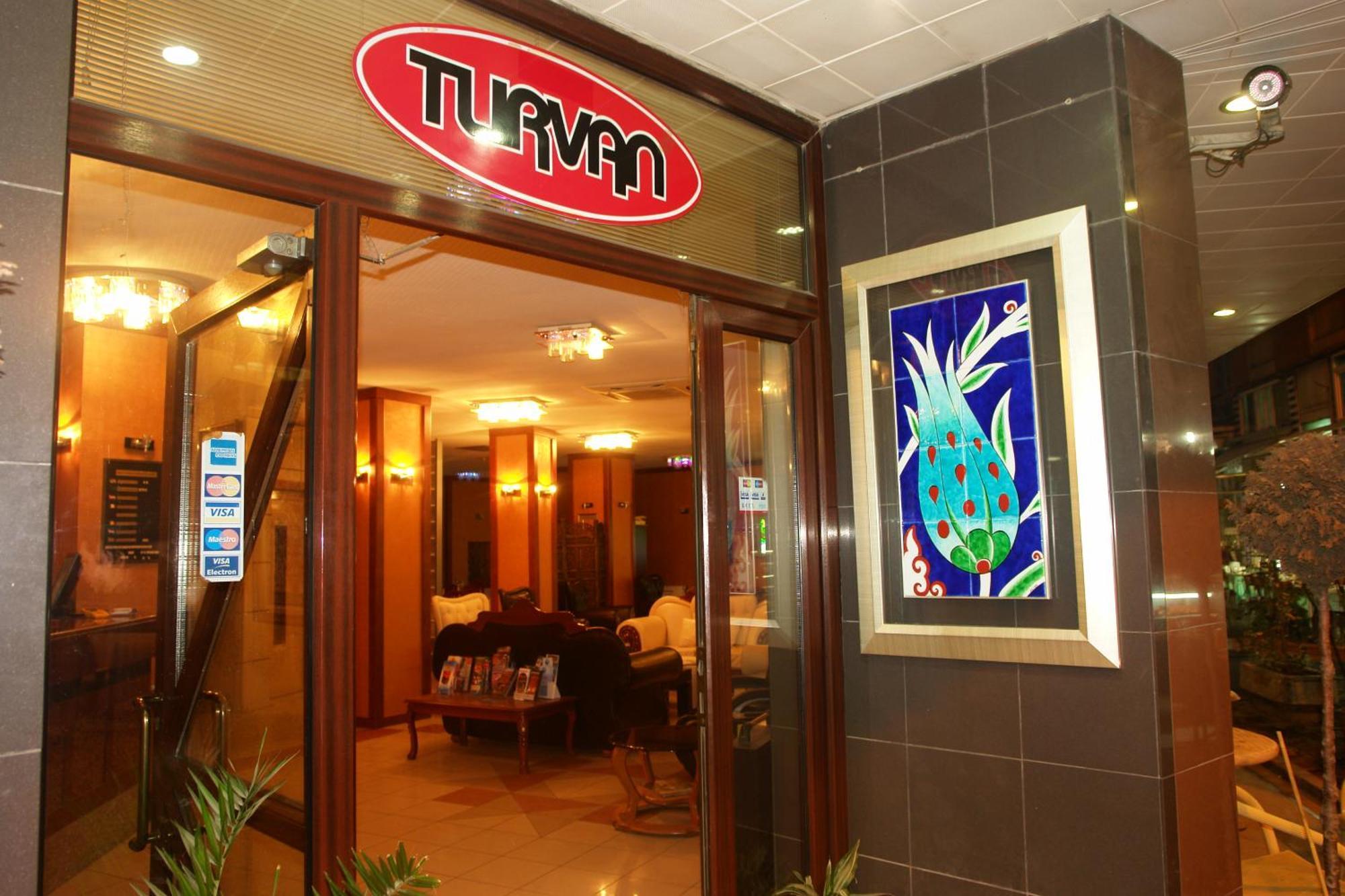 Turvan Hotel Istanbul Inreriör bild